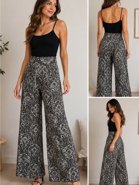 🌙✨ 🆕 VAMP Palazzo Pants – Size L